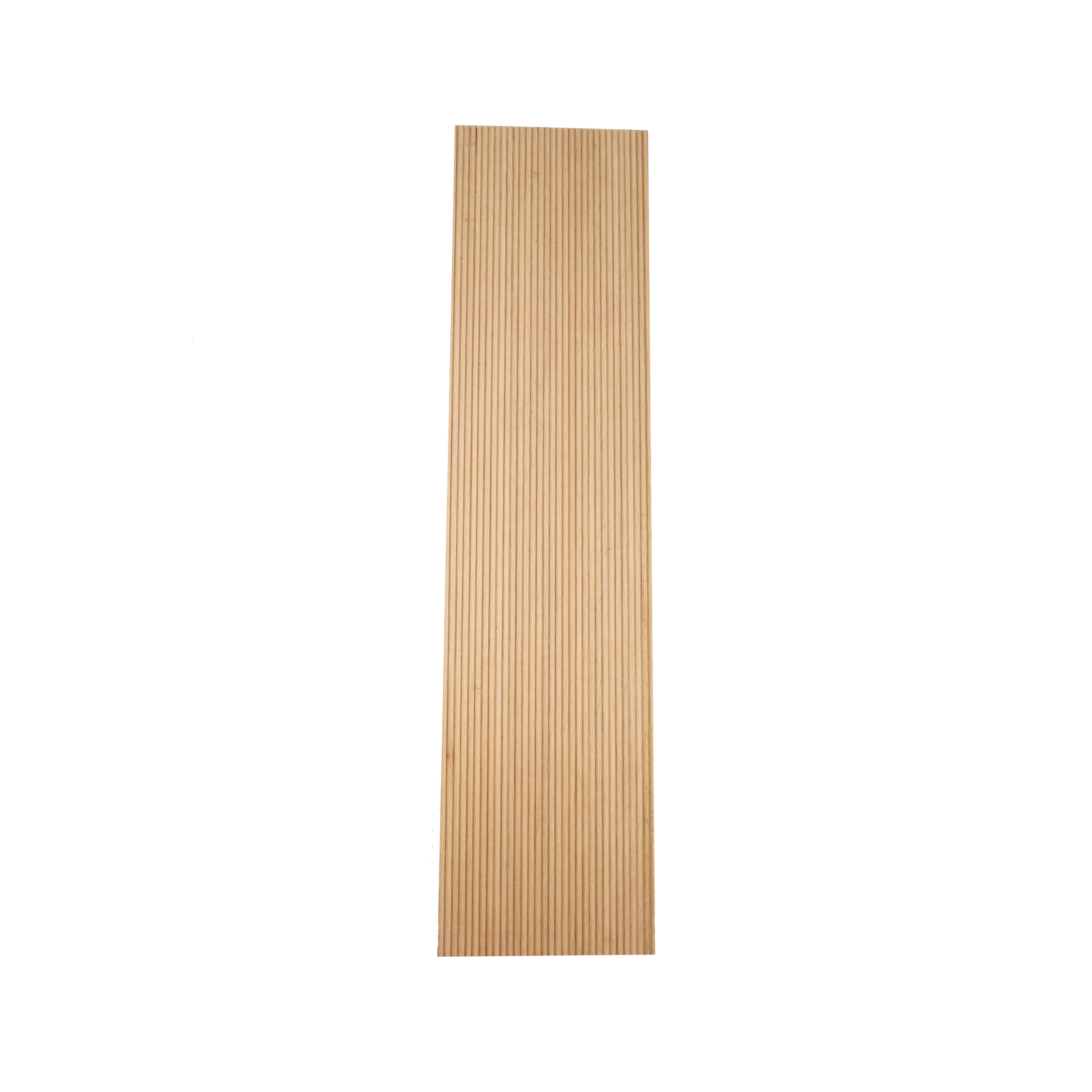 bingltd - 48" Long x 12" Wide , with  1/4" Square Cut Flexible Tambour Red Oak Unfinished - 1 PC (WP-8302-RO-UNF)