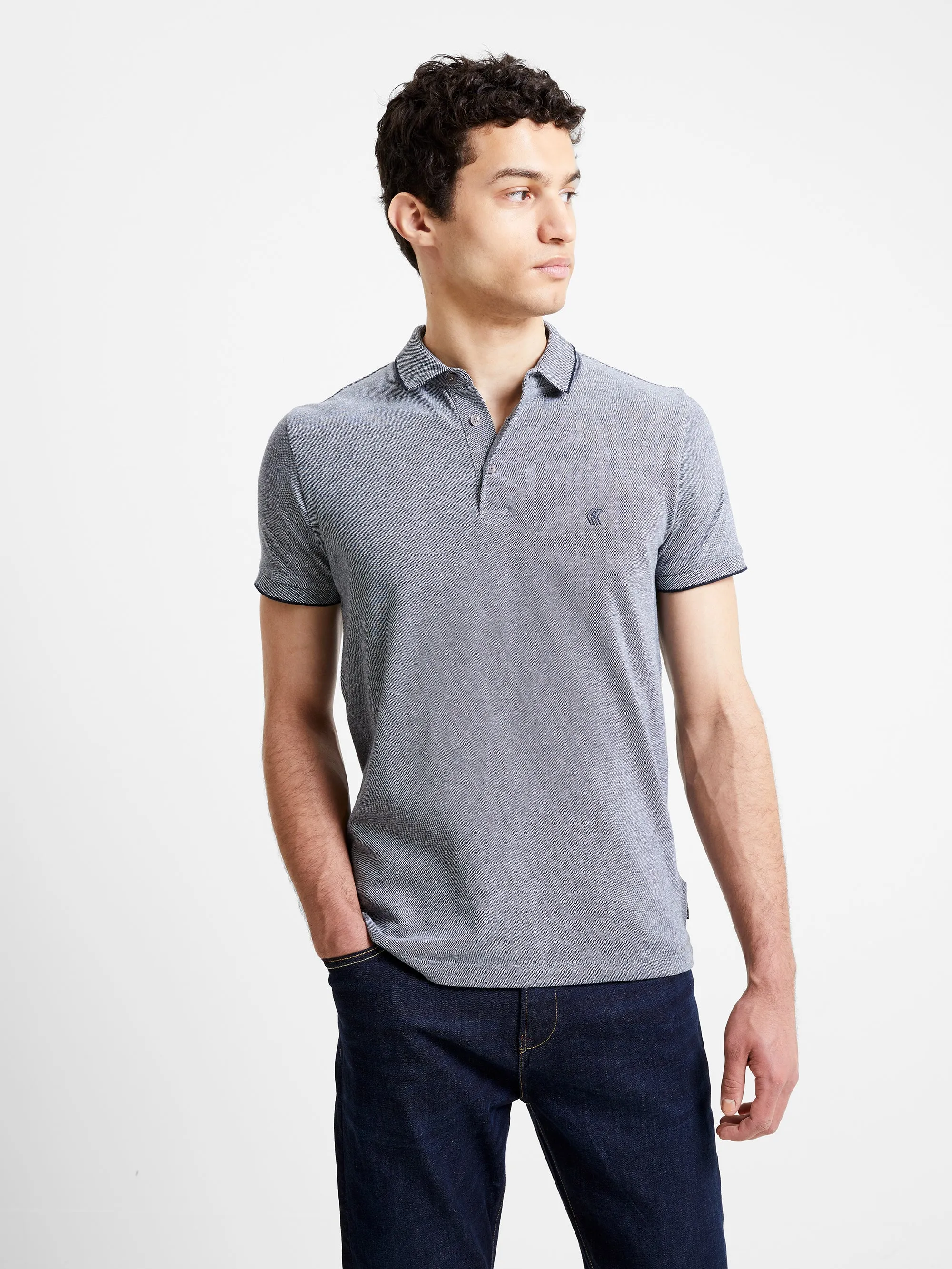 Birdseye Single Tipped Polo Shirt