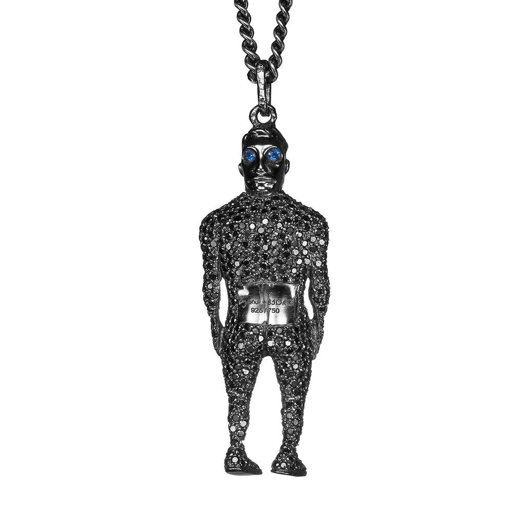 Bjarne Melgaard x Bjørg Son of a Dad Black Diamond Necklace