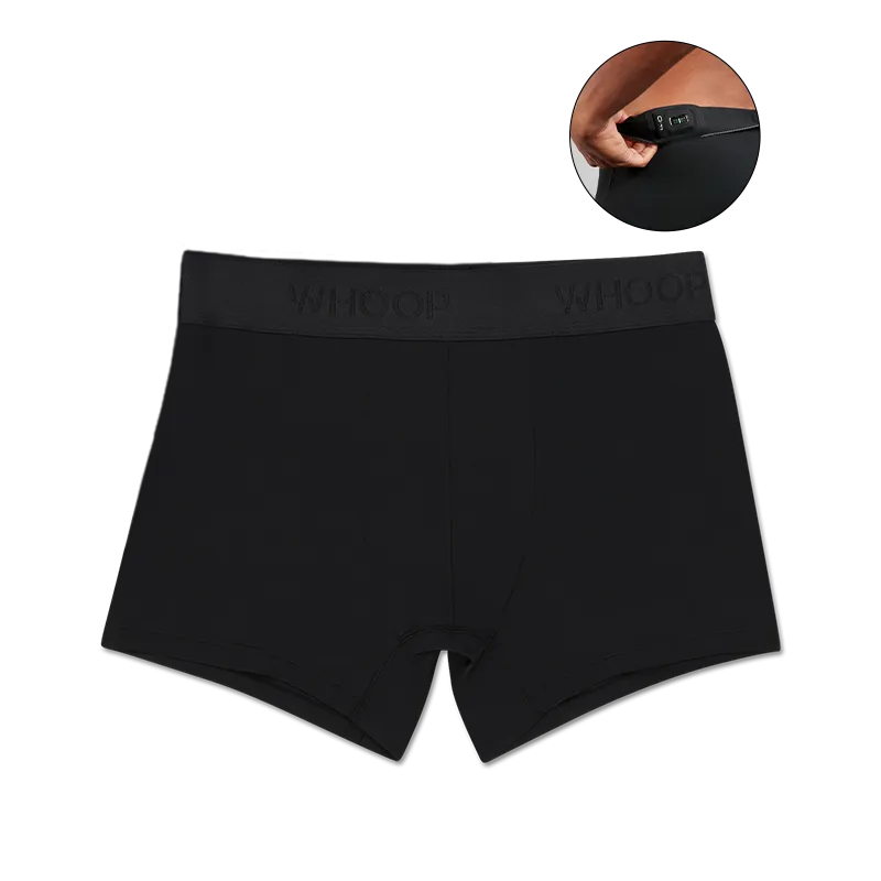 Black ANY-WEAR™ Athletic Boxer | Smart Apparel