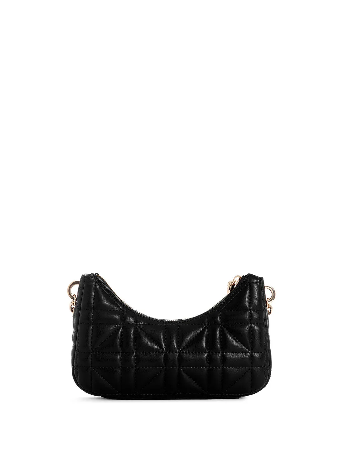 Black Assia Mini Crossbody Top Zip Bag