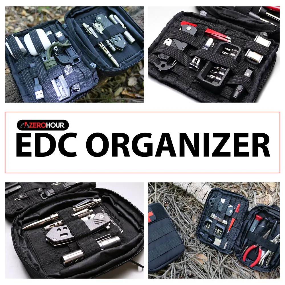 BLACK - EDC ORGANIZER POUCH