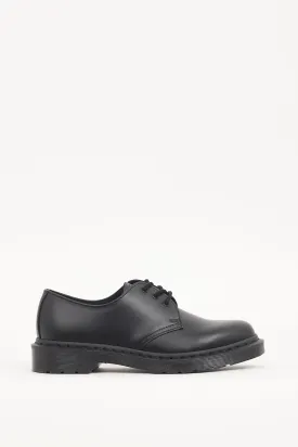 Black Leather Monochrome 1461 Derby