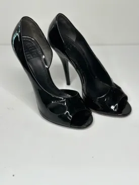 Black Patent Heels - 7.5