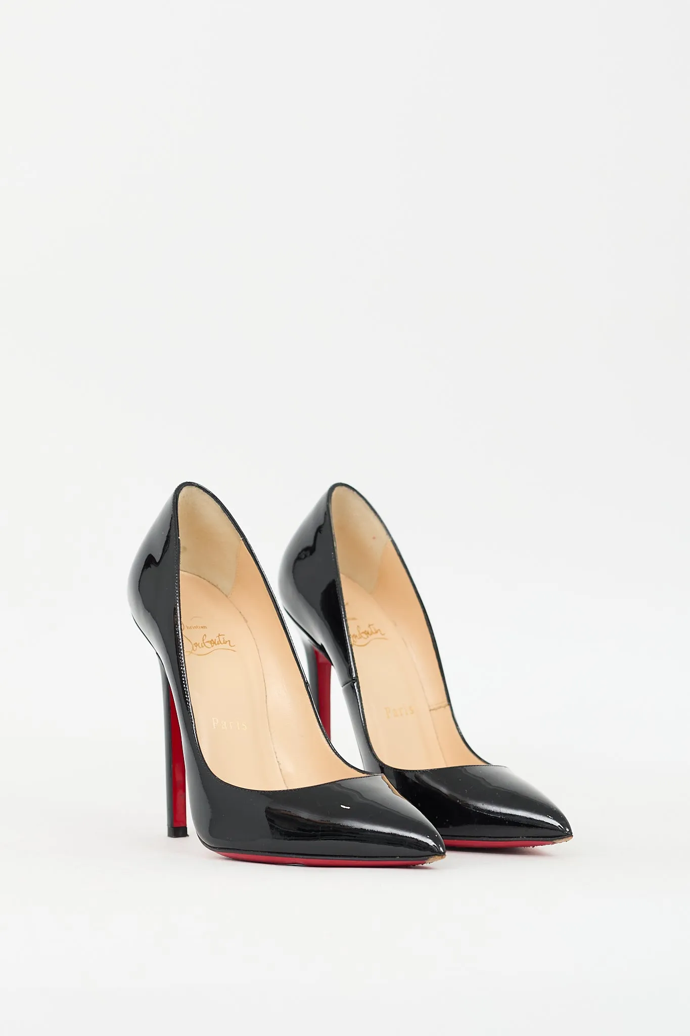 Black Patent Leather Pigalle 100 Pump