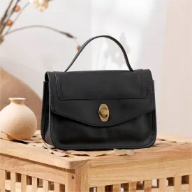 Black Satchel Handbag Women's Satchel