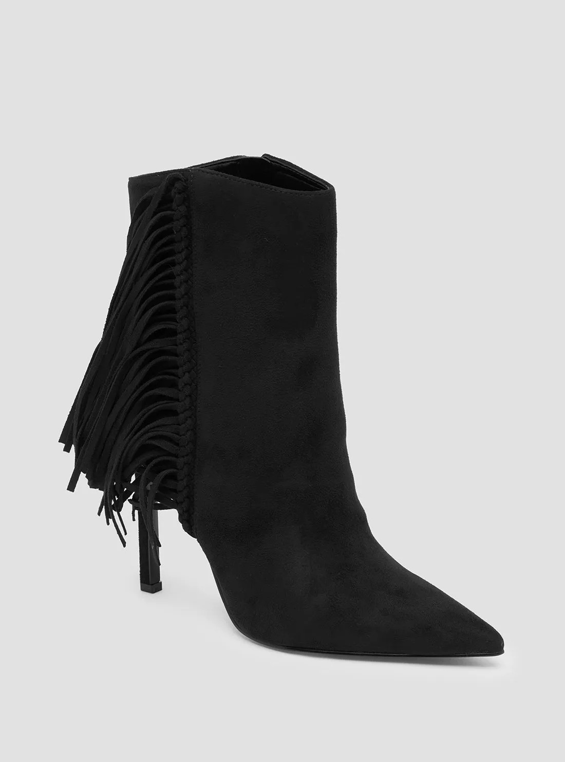 Black Sidone Suede Boots