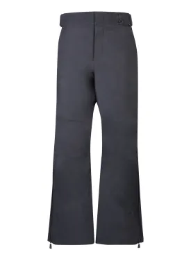 Black ski trousers