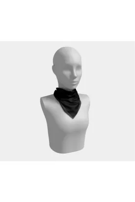 Black Square Scarf