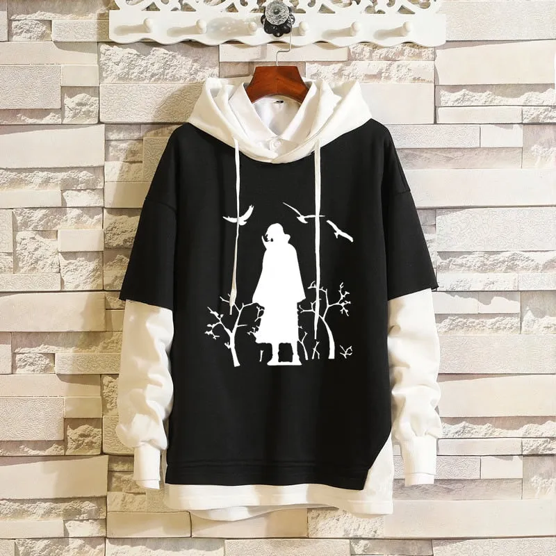 Black White Denim Collection 1 Hoodies/Jackets Naruto/Boruto (Variants Available)