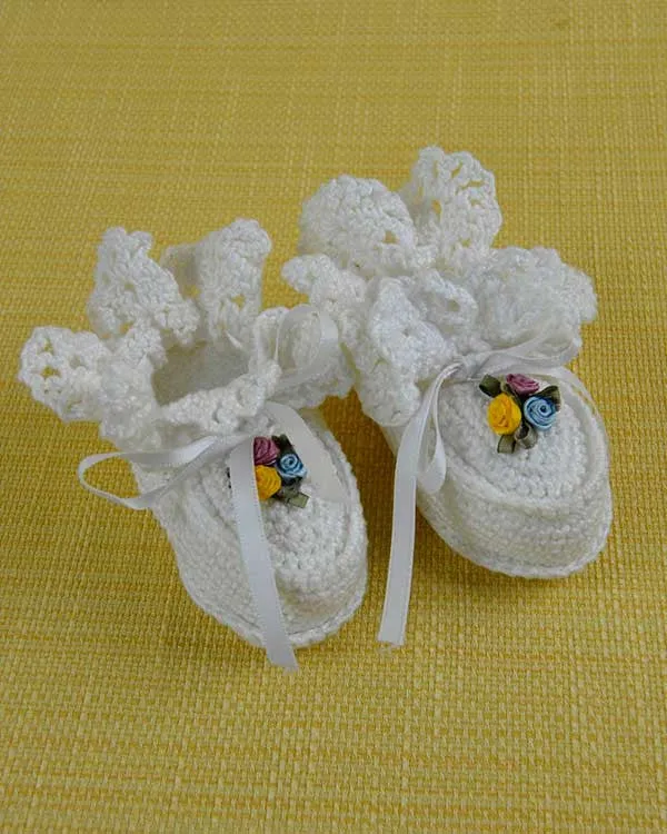 Blessed Christening Set Crochet Pattern