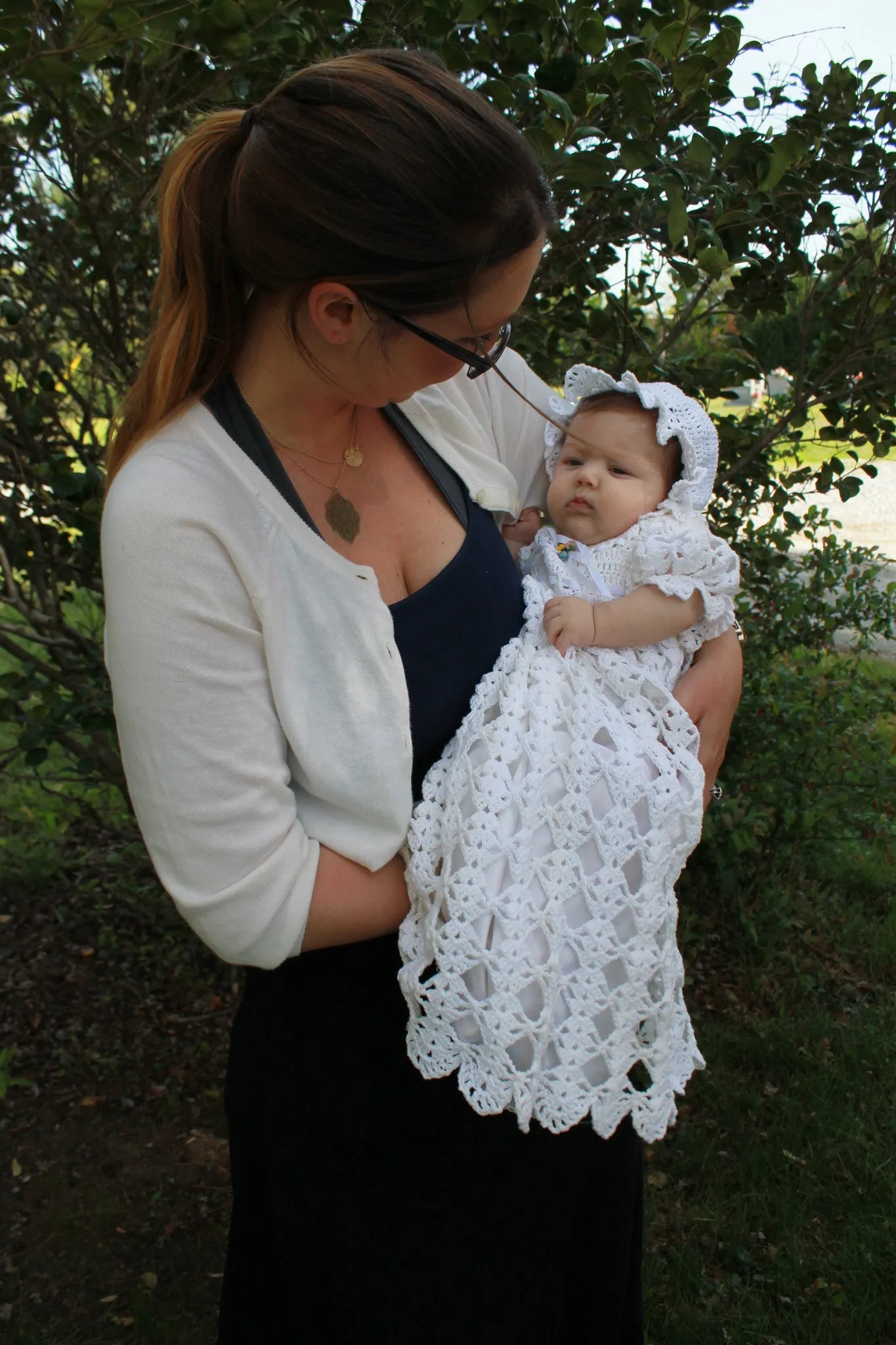 Blessed Christening Set Crochet Pattern