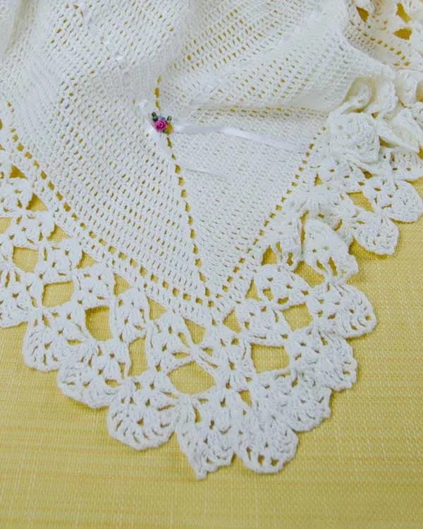 Blessed Christening Set Crochet Pattern