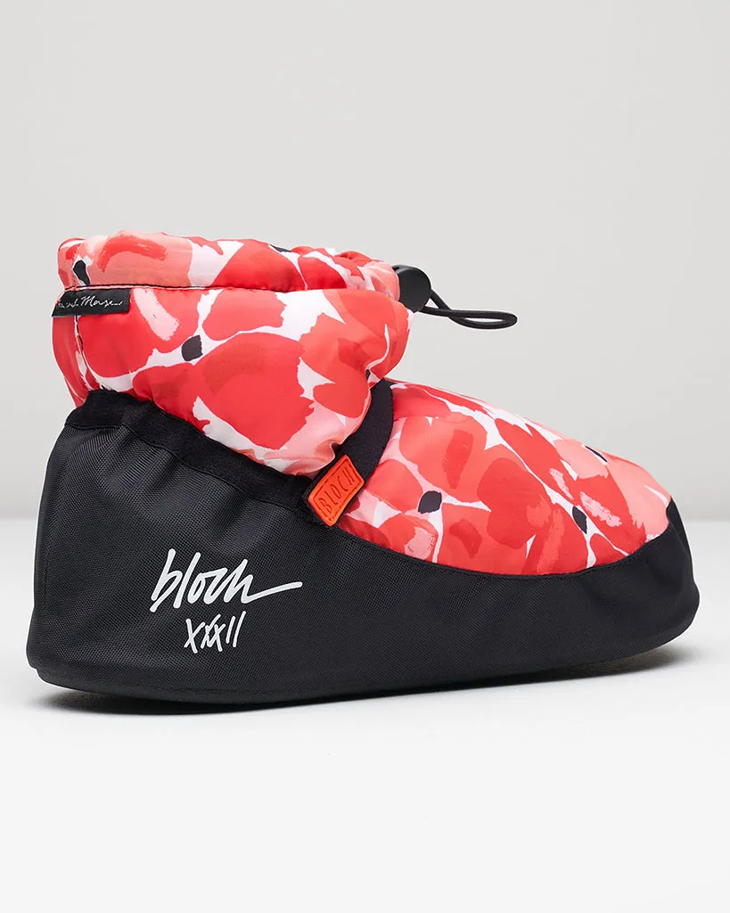 Bloch Ankle Warm Up Dance Booties - IM029P Womens/Mens - Hibiscus Print