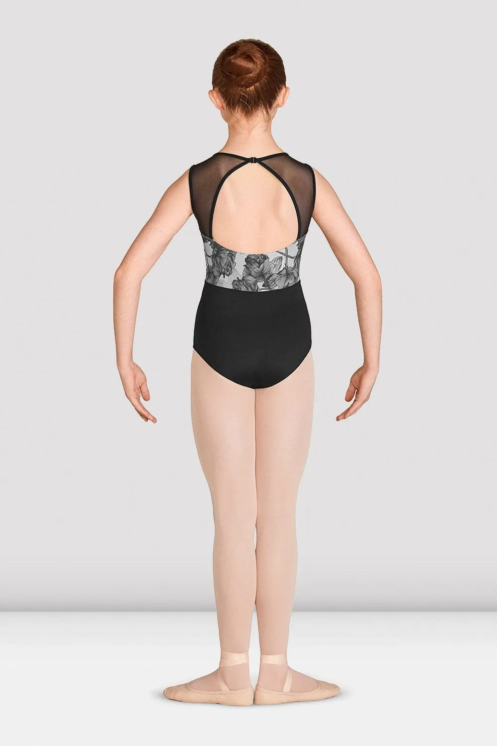 Bloch M468C Mesh Panel Children's Tank Leotard