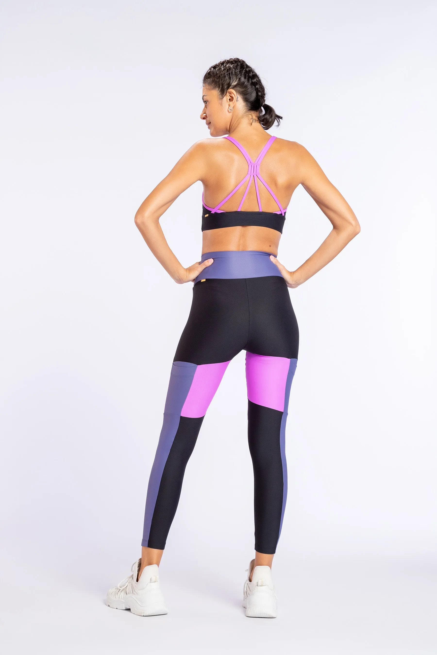 Block Color Square Legging