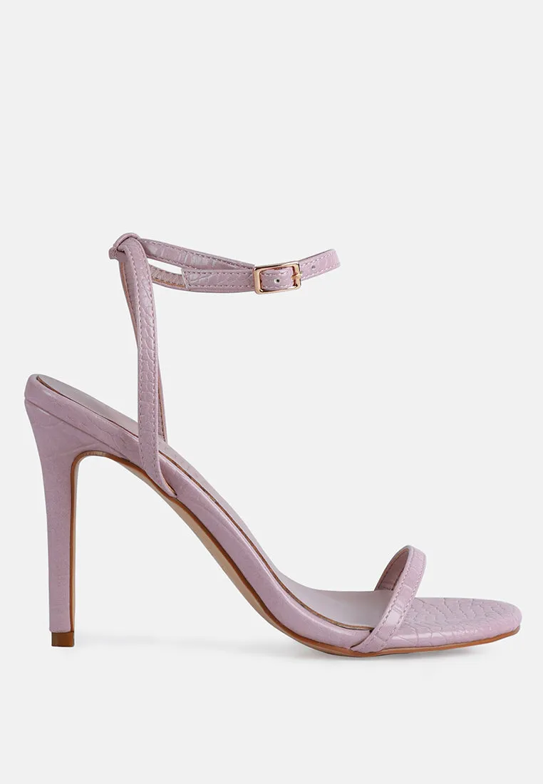 Blondes Croc High Heeled Sandal