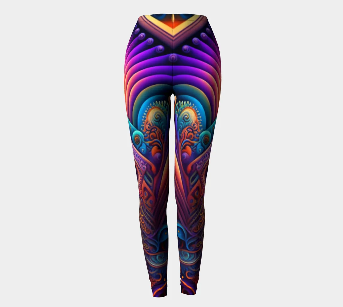 BLOOMING LEGGINGS | ACIDMATH GUY