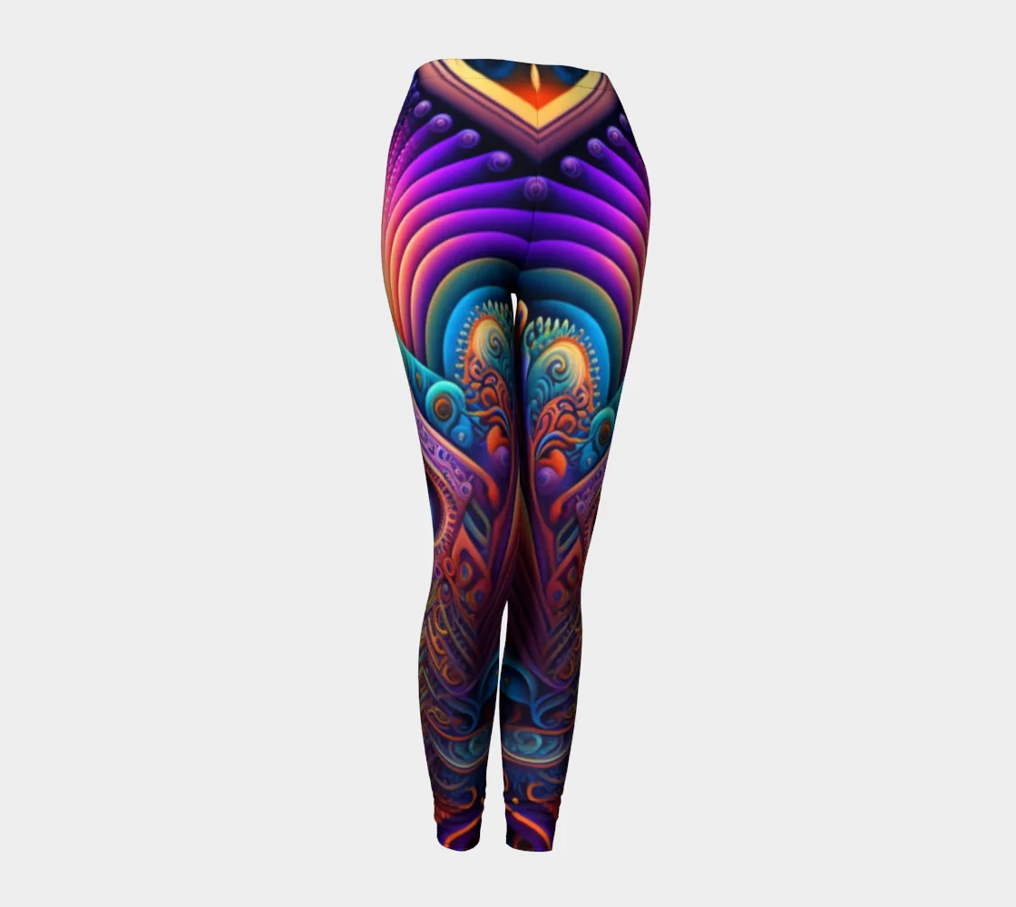 BLOOMING LEGGINGS | ACIDMATH GUY