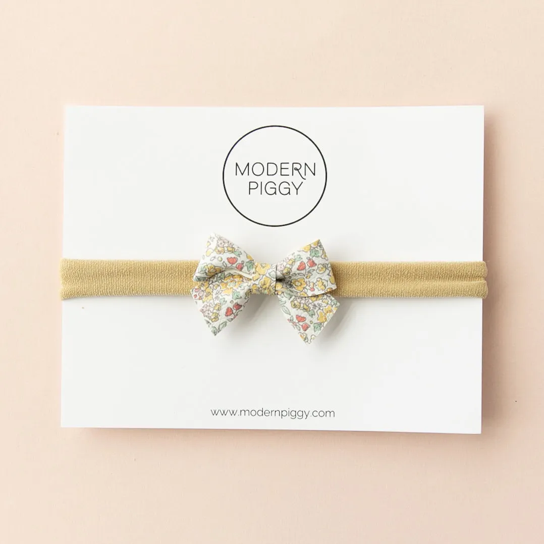 Blossom | Leather Baby Bow