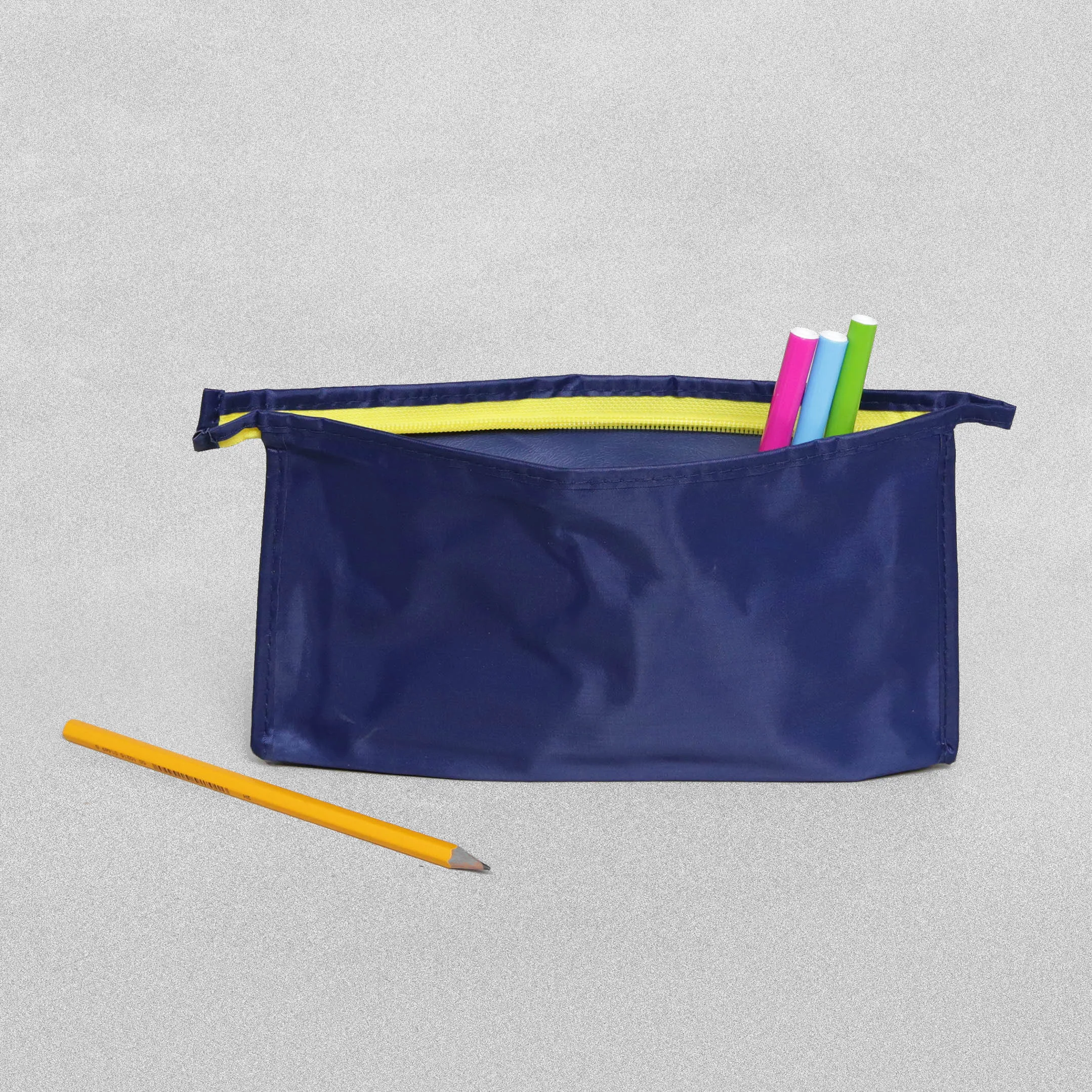 Blue & Yellow Pencil Case