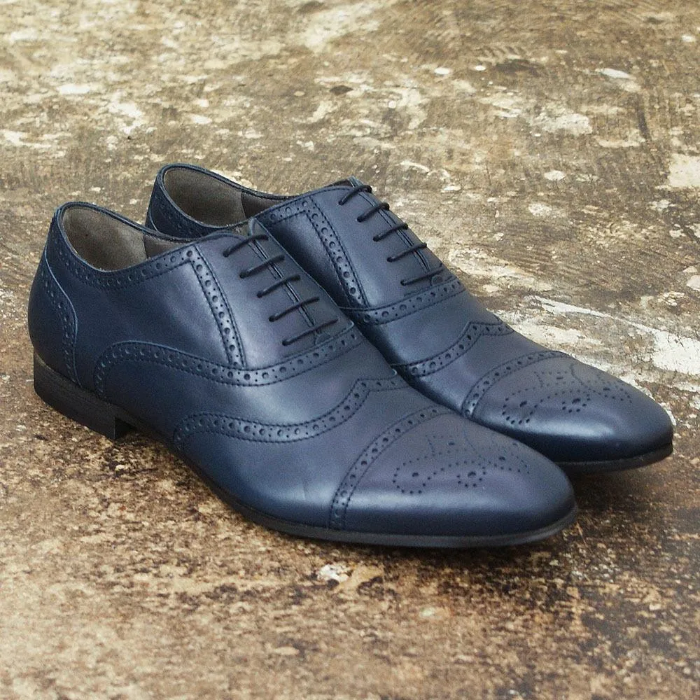 Blue 'Faubourg' Oxford Shoes