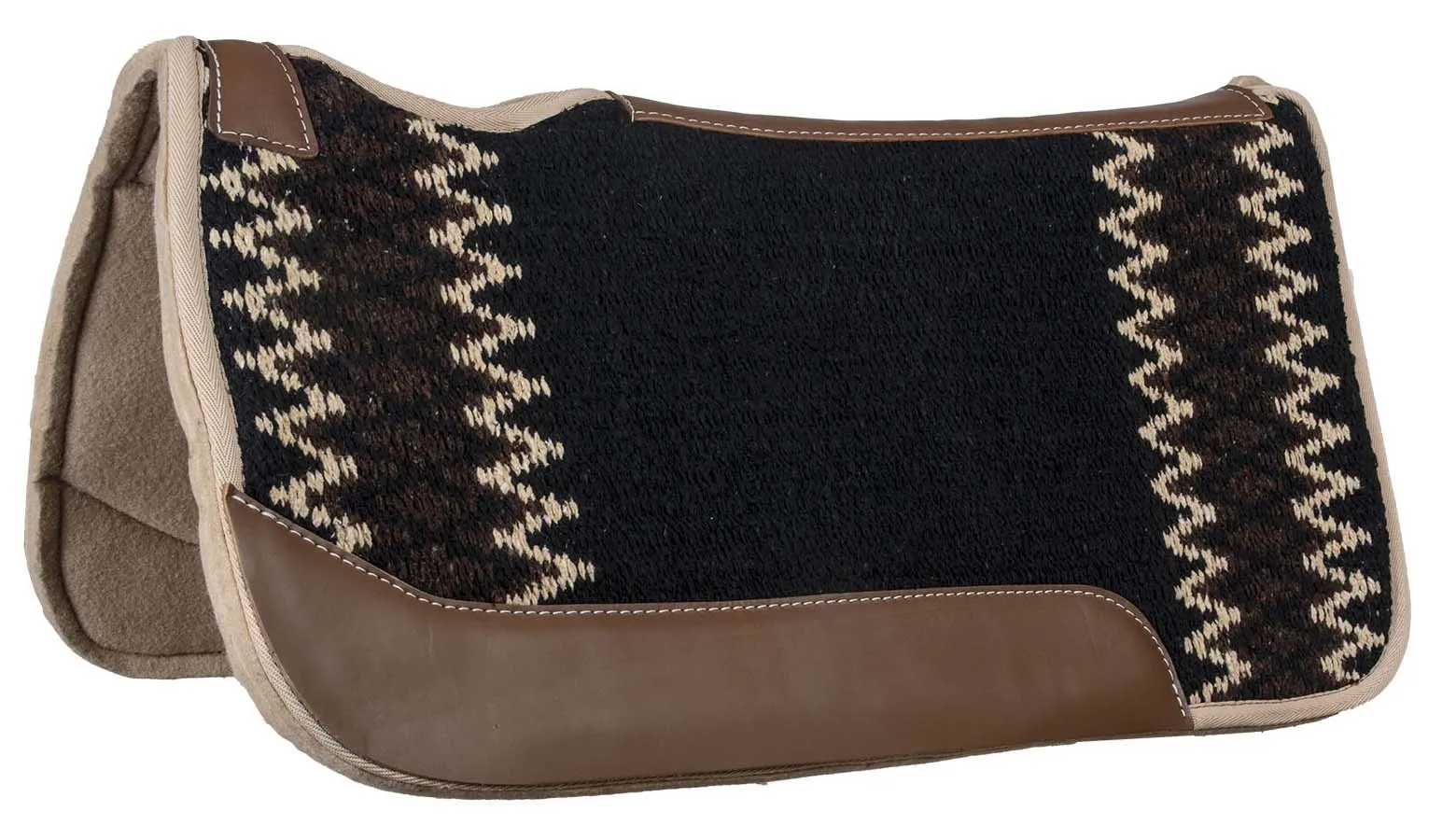 Blue Horse Blanket Top Saddle Pad, 32" x 32"