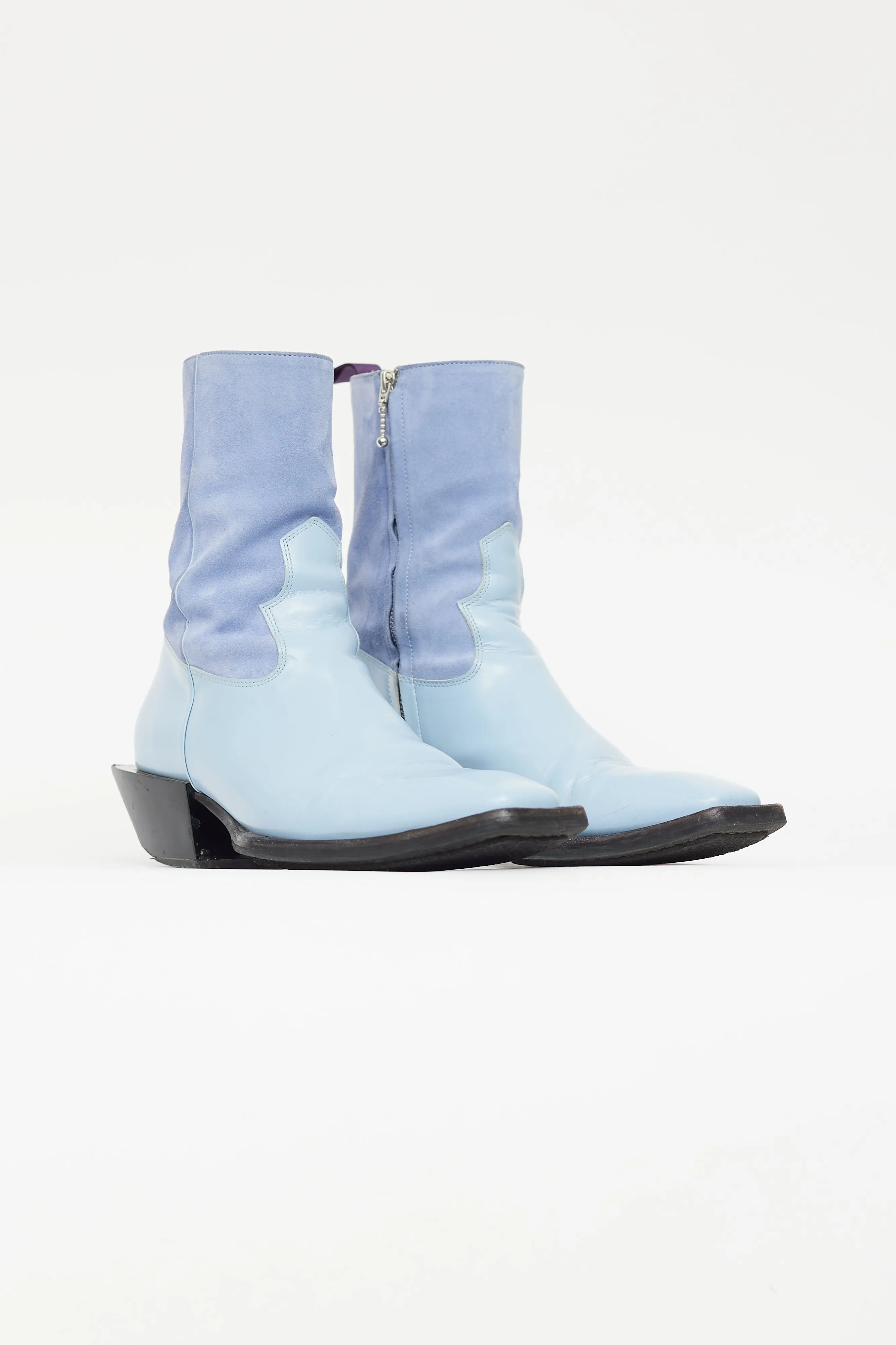 Blue Luciano Triumph Boot