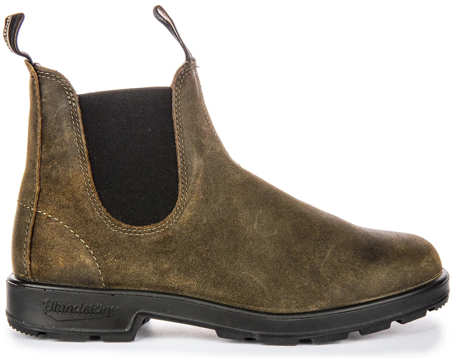 Blundstone 1615 Chelsea Boots In Olive