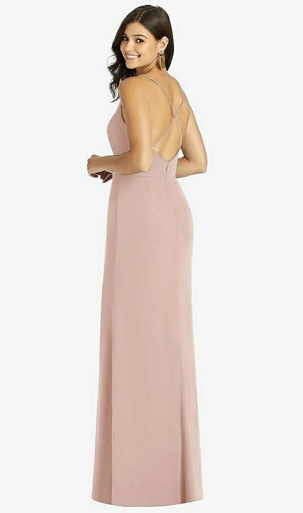 Blush Pink Bridesmaid Dress