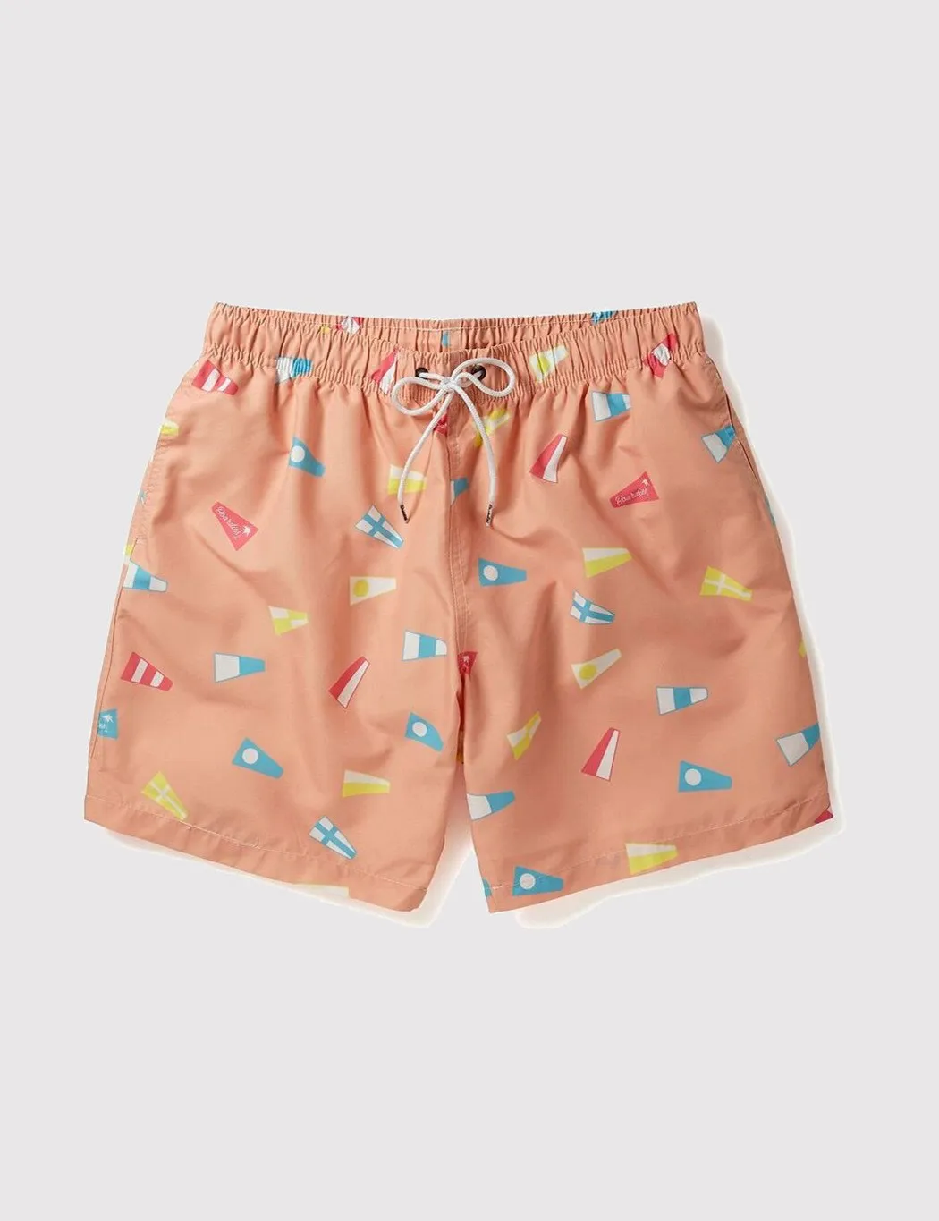 Boardies Flag Swim Shorts (Mid-Length) - Pink