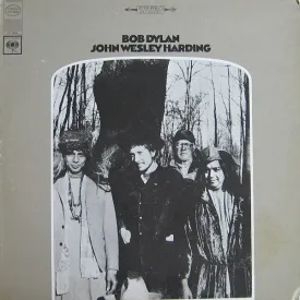 Bob Dylan - John Wesley Harding (LP, Album) (VG)