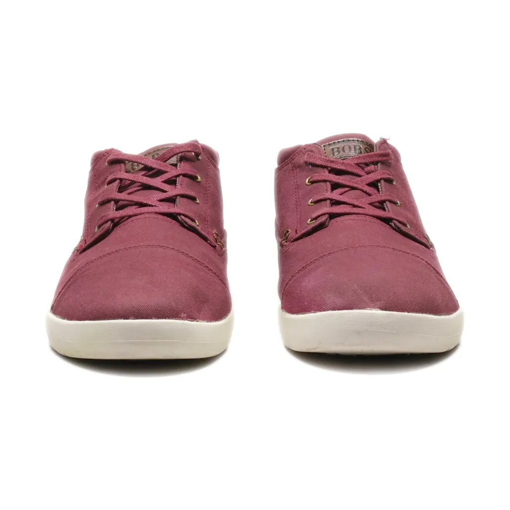 Bobs Casual Lace Ups Canvas Maroon Colour For Men