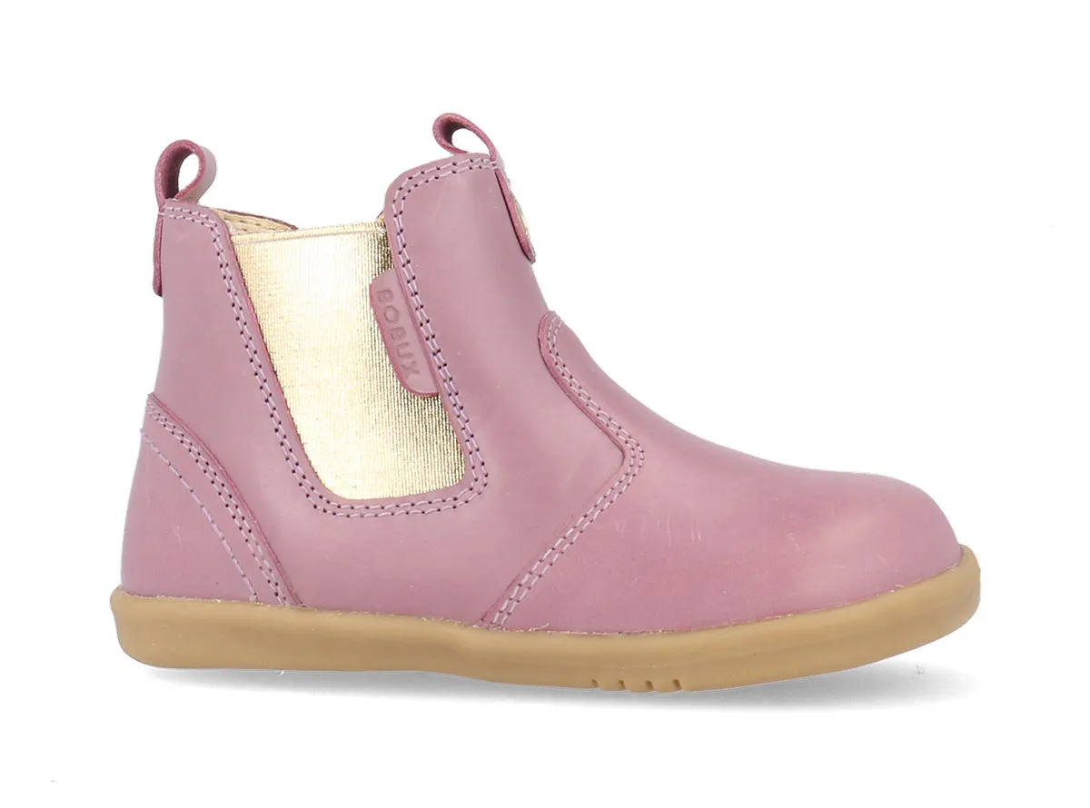 Bobux Jodhpur Girls Iris Purple Chelsea Boot