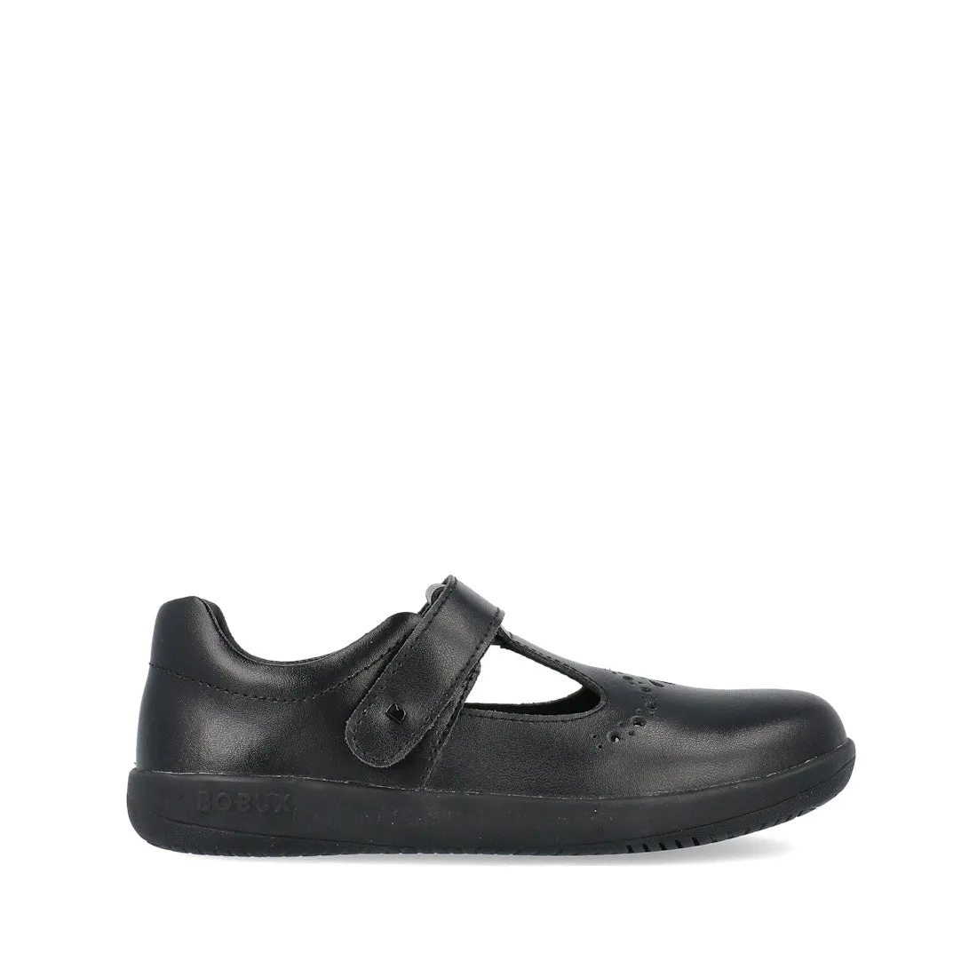 Bobux Kid  Flurry  Mary Jane Black Leather School Shoe