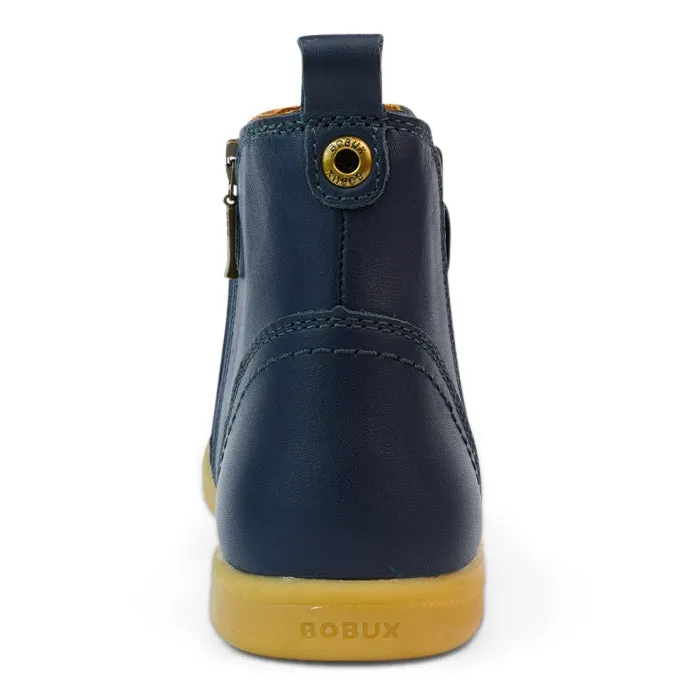 Bobux Kid  Jodphur Leather Boot Navy Blue 830007Z