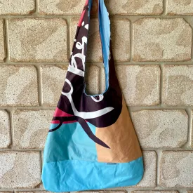 Boho Bags from Recycled Flags and ex Inflatables - variety of colours