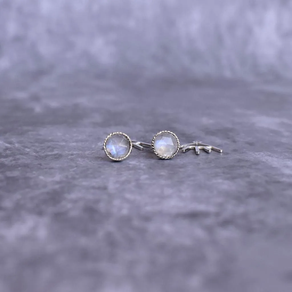 Boho Elegance - Moonstone Studs