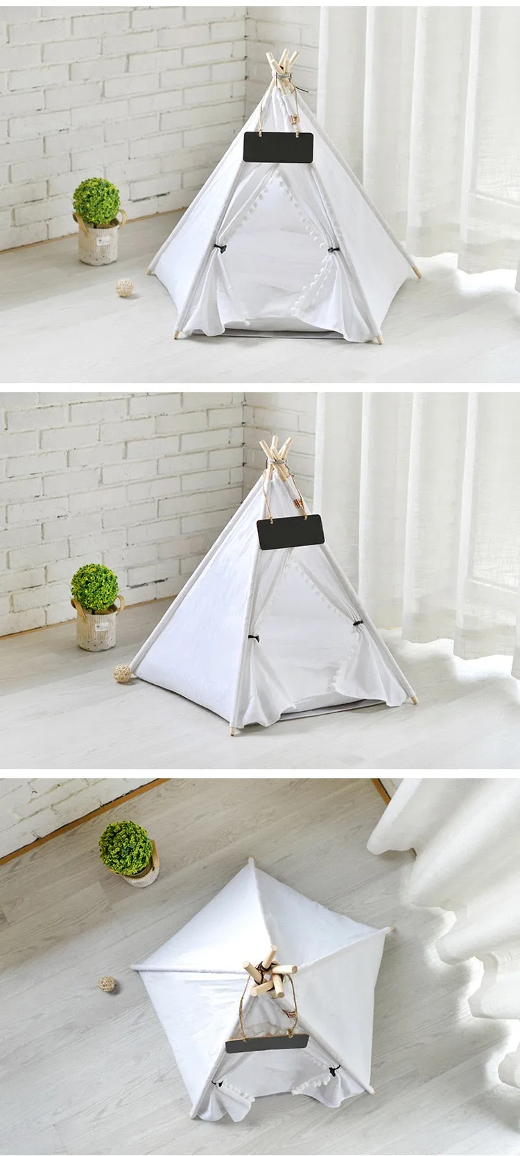 Boho Teepee Pet Bed