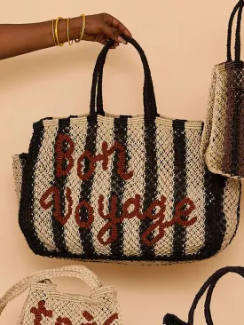 Bon Voyage Barry Bag in Black Stripe