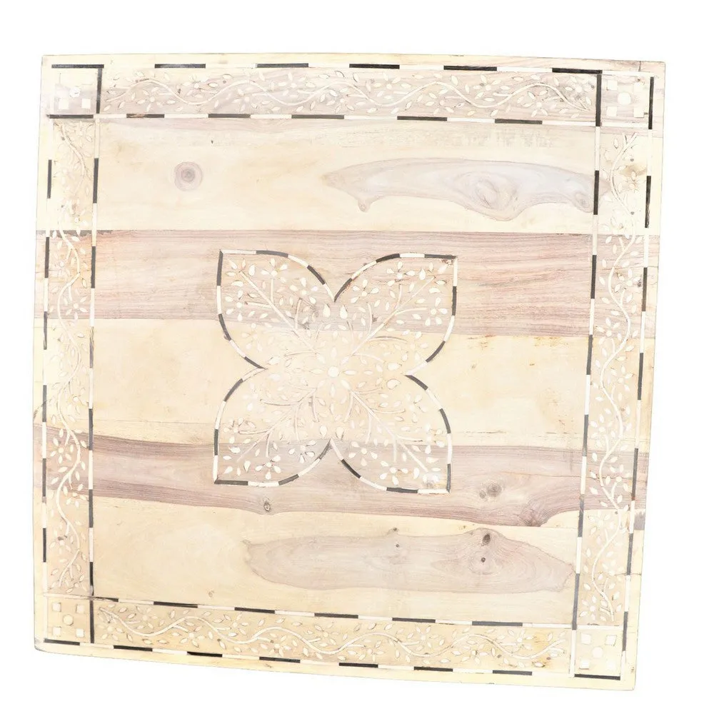 Bone Inlay Coffee Table