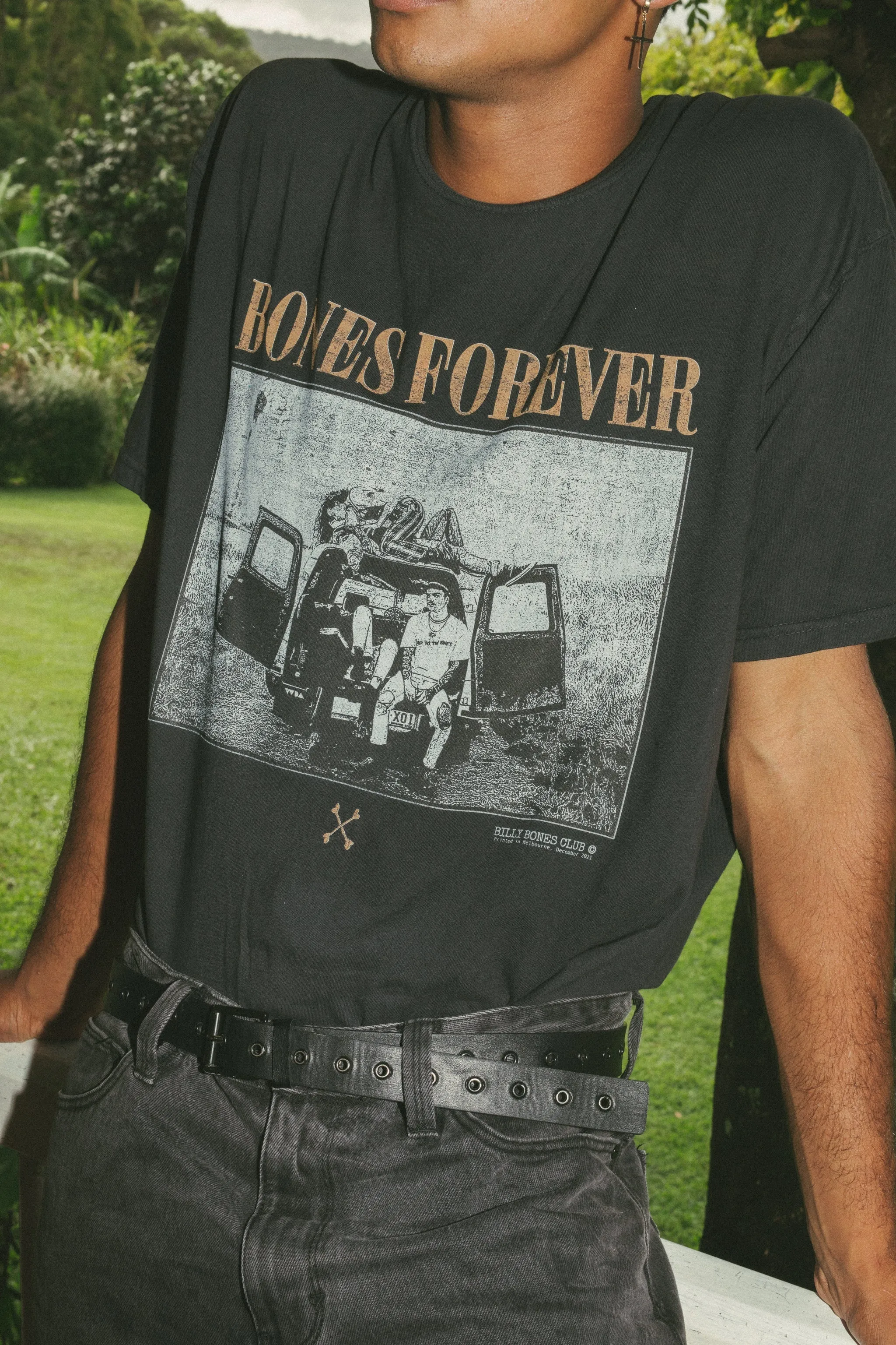 Bones Forever Tee - Vintage Black