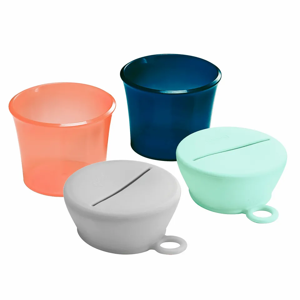 Boon SNUG SNACK Universal Silicone Snack Cup and Lid