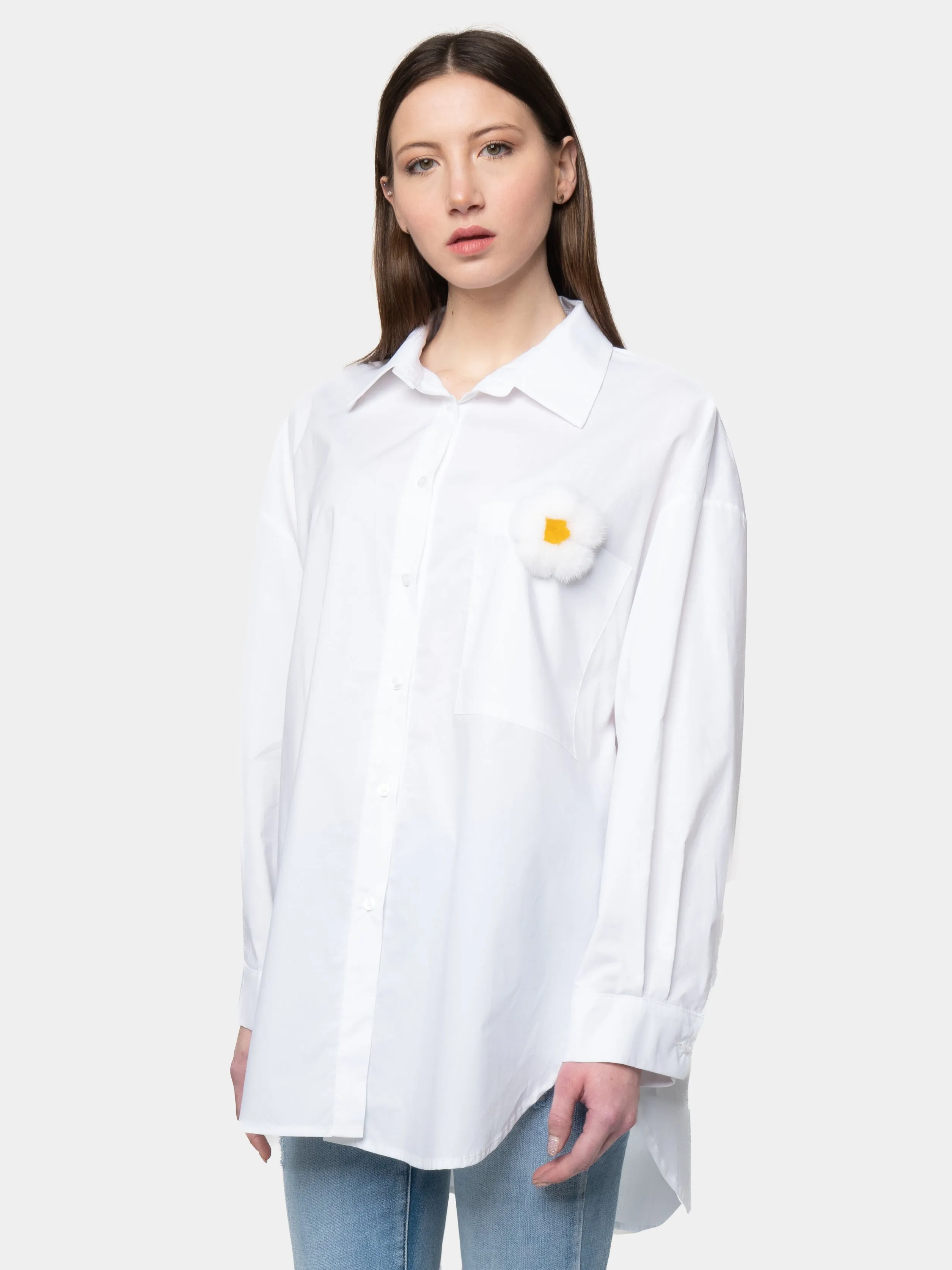 BORABORA - White Cotton Shirt