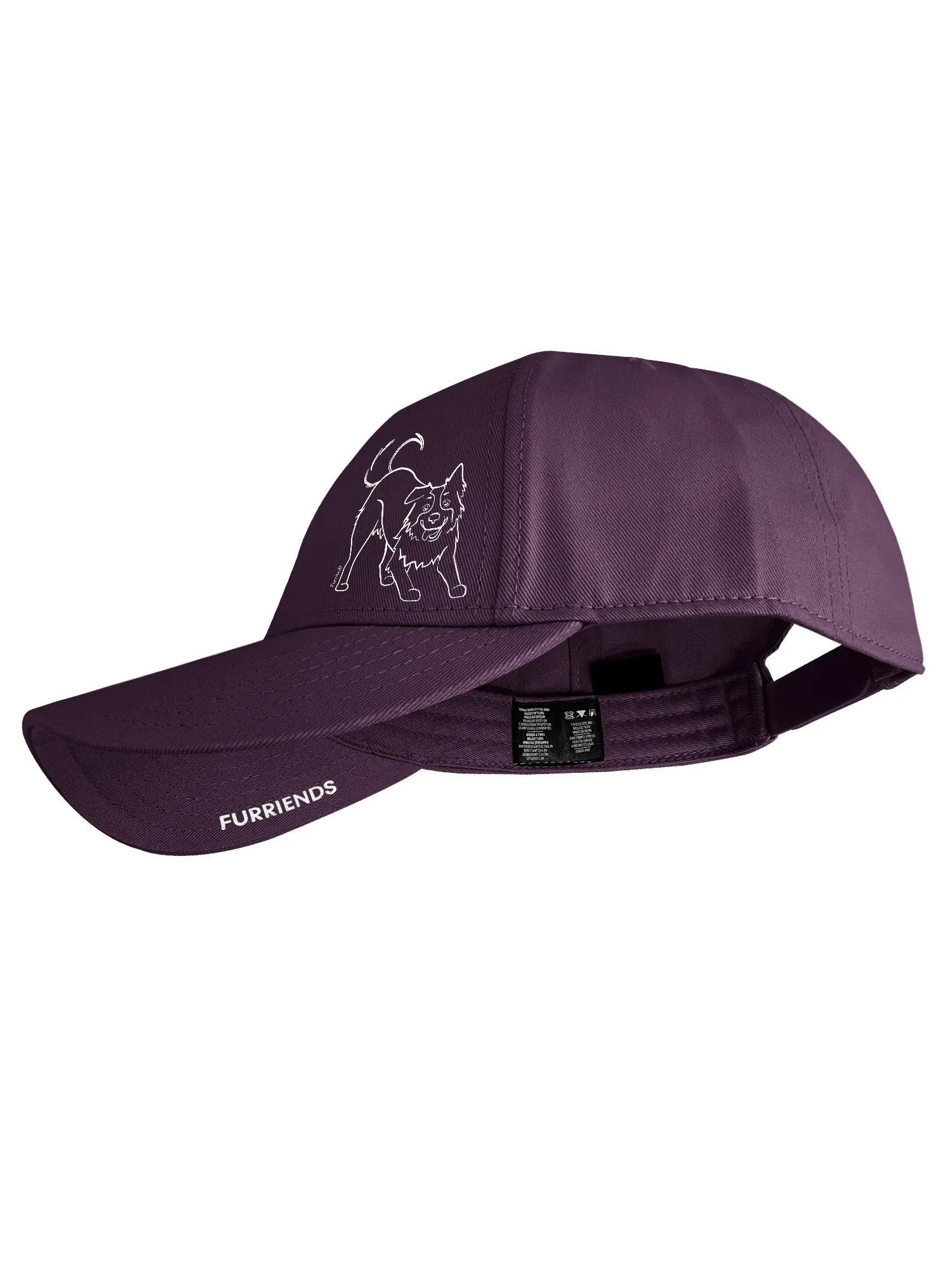 Border Collie Snapback Icon Cap