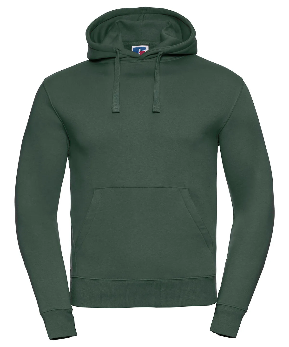 Bottle Green - Authentic hooded sweatshirt