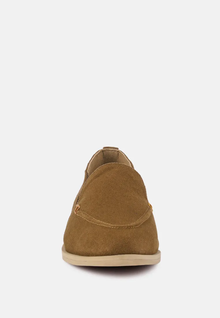 Bougie Organic Canvas Loafers