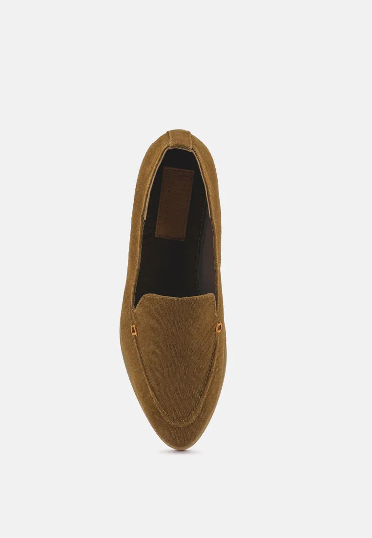 Bougie Organic Canvas Loafers