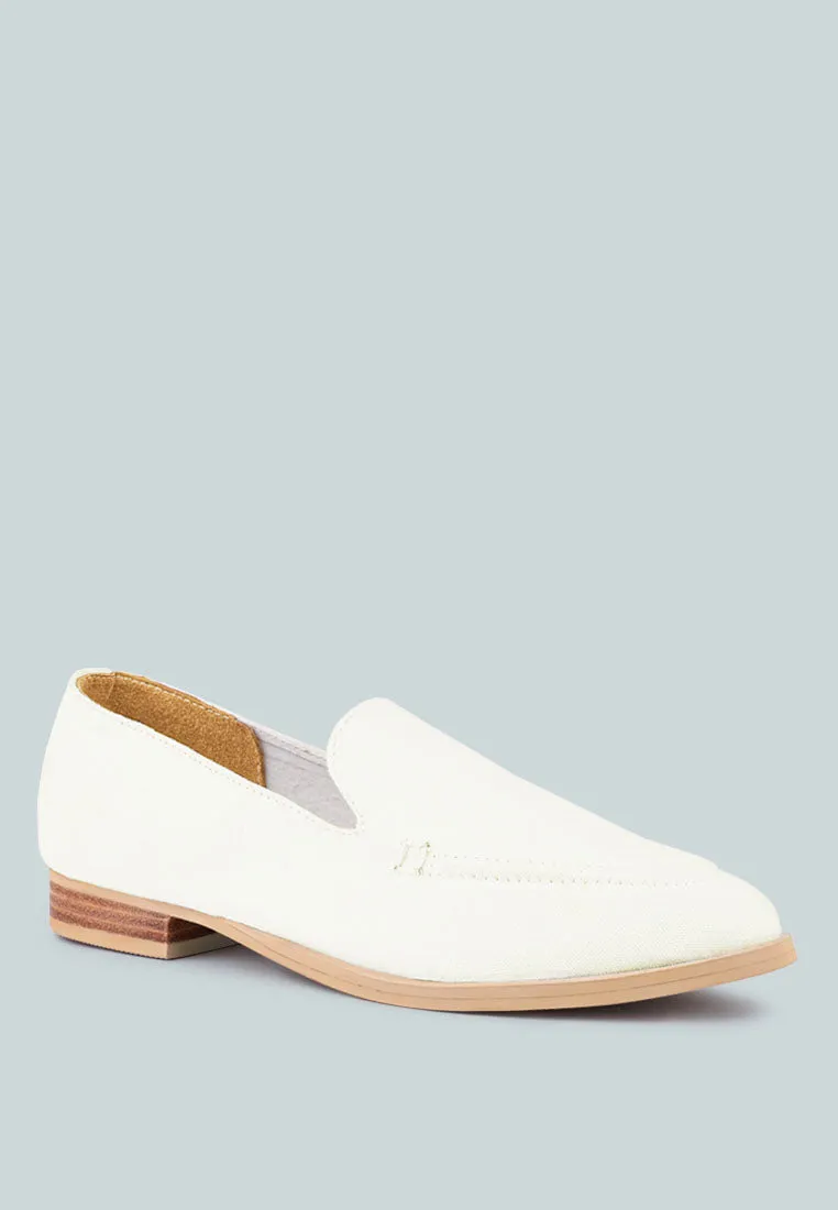 Bougie Organic Canvas Loafers