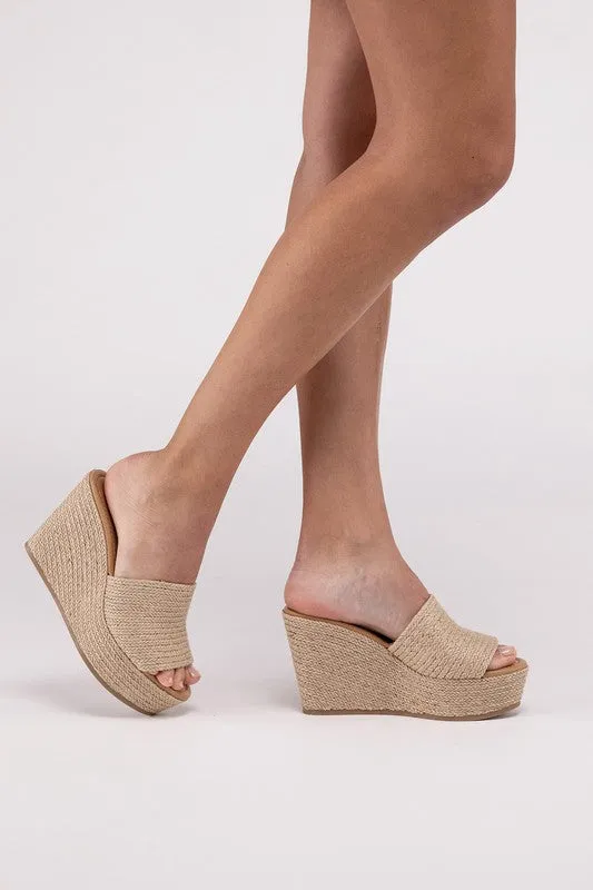 Bounty-S Wedge Platform Heels - Online Exclusive